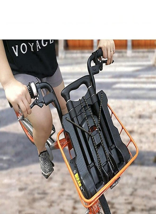 Gikvni Plastic Foldable 25 kg Luggage Hand Truck Cart Trolley With Telescopic Rod for Lifting Heavy Weight - Wheels for Home Office Car - Image 4
